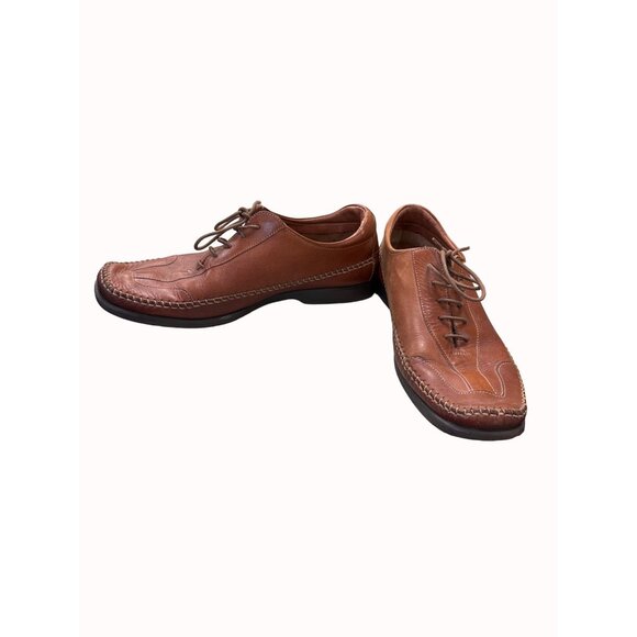 La Bottega Delle Pelli Italian men’s leather dress shoes size 11D SKU 4900 main image 6